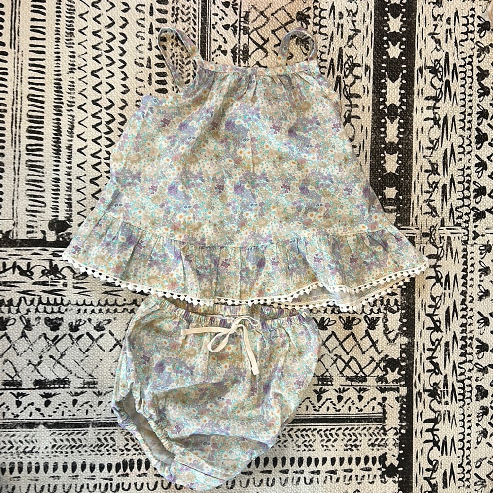 Jamie Kay floral bloomer set Size 2